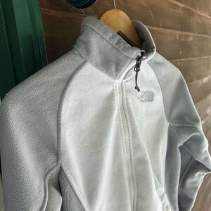 The North Face Light Gray Fleece Jacket